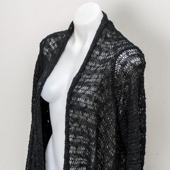 Crochet fringe asymmetrical sweater - M/L - Picture 2 of 7